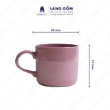  Cốc mix bóng nhám, men mát, dung tích 300ml 