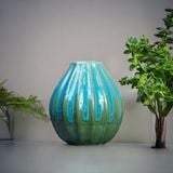  Bình hoa men hỏa biến dáng búp sen 