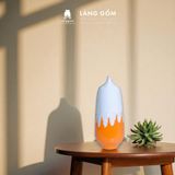  Lọ hoa men chảy miệng túm 