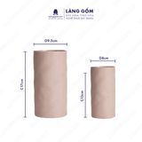  Bình hoa men mát hoạ tiết giả nặn 