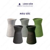  Bình hoa men mát giả nặn không quai 