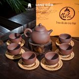  Ấm đất mộc nguyên khoáng cao cấp dáng Quả Bí 