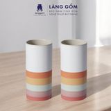  Bình hoa men mát 7 màu 