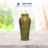  Bình hoa men hỏa biến dáng đùi dế thon (TH) 