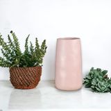  Bình hoa men mát giả nặn 