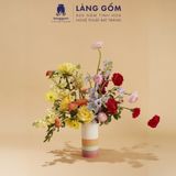  Bình hoa men mát 7 màu 