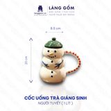  Set 2 cốc uống trà Giáng Sinh 