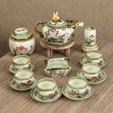  Bộ ấm chén uống trà dáng trâu 