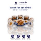  Kỷ ngai men rạn đắp nổi 