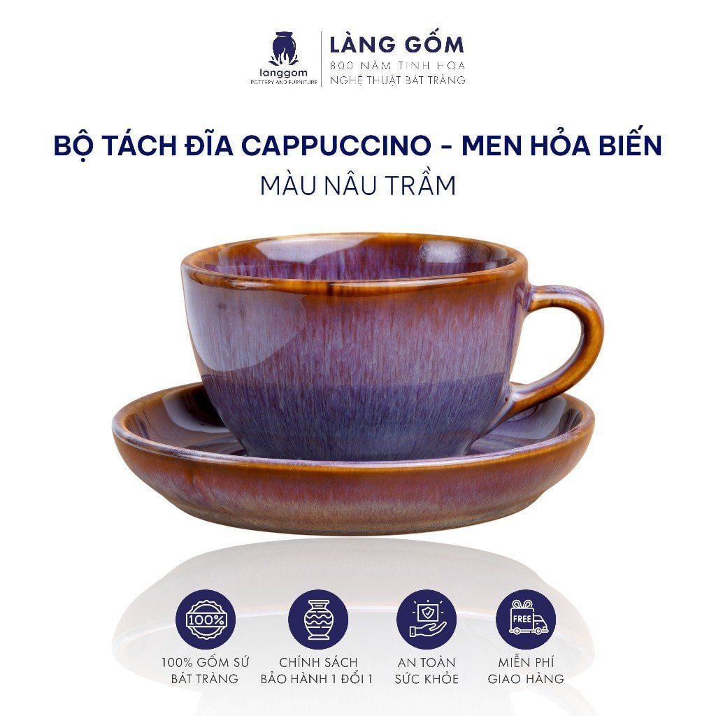  Cốc Cappuccino dung tích 240ml 