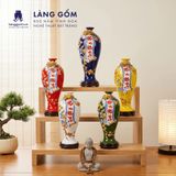  Mai Bình Tích Lộc Đắp Nổi 3D Gốm Sứ Bát Tràng Cao Cấp – Bình Phong Thủy Tài Lộc, Trang Trí Phòng Khách, Quà Tặng Tân Gia 