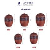  Hũ đựng gạo, muối dưa cà Tài Lộc (TH) 