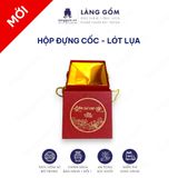  Hộp đựng bộ ấm trà, lọ hoa và cốc tách 