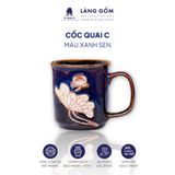  Cốc quai C men hỏa biến, dung tích 250ml 