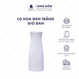  Bình hoa men trắng nhiều kiểu dáng (TH) 