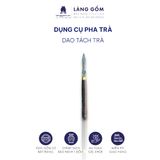  Bộ dụng cụ pha trà - Bộ cung nhãn bằng đồng, gỗ mun đen 