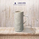  Bình gốm men mát có quai đựng nước rót sữa 