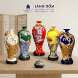  Mai Bình Tích Lộc Đắp Nổi 3D Gốm Sứ Bát Tràng Cao Cấp – Bình Phong Thủy Tài Lộc, Trang Trí Phòng Khách, Quà Tặng Tân Gia 