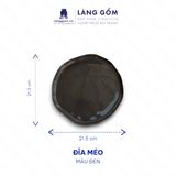  Đĩa méo, đĩa gốm sứ kiểu méo độc đáo 