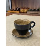  Cốc gốm sứ kiểu Espresso, Men Trứng 
