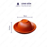  Bộ ấm chén đất nung dáng hồng ganh 