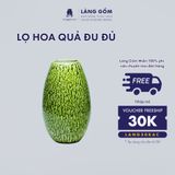  Bình hoa men chảy dáng quả đu đủ 