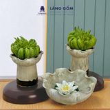  Ly đựng quả phật thủ men hoả biến 