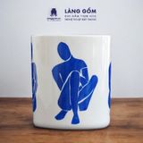  Lọ hoa men mát vẽ tay nhiều họa tiết 