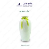  Bình hoa men ngọc dáng phích long 