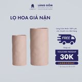  Bình hoa men mát hoạ tiết giả nặn 