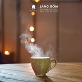  Cốc gốm sứ kiểu Espresso, Men Trứng 