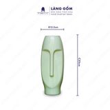  Bình hoa mne ngọc kiểu lọ mặt 