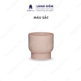  Cốc giữ nhiệt dáng trụ chân cao men mát dung tích 200ml 