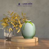  BBình hoa men ngọc dáng quả dưa bé 