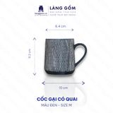  Cốc mini có quai họa tiết gại tay thủ công phong cách Châu Âu 