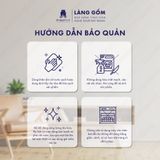  Bình hoa men ngọc dáng giỏ cua 