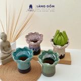  Ly đựng quả phật thủ men hoả biến 