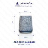  Cốc gại mini không quai họa tiết gại tay thủ công phong cách Châu Âu 