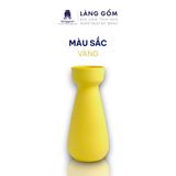  Bình hoa men mát dáng cổ thắt 