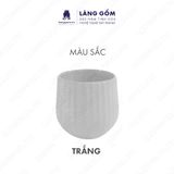  Cốc dáng khum nhiều màu, men mát phong cách Châu Âu, dung tích 330ml 