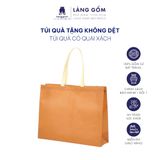  Túi vải không dệt túi tote đựng bộ ấm trà 