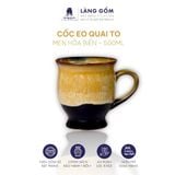  Cốc eo quai to men hỏa biến cao cấp, dung tích 500ml 