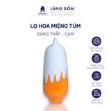 Lọ hoa men chảy miệng túm 