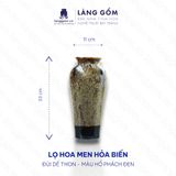  Bình hoa men hỏa biến dáng đùi dế thon (TH) 