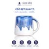  Cốc bệt quai to men hoả biến dung tích 500ml 