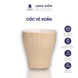  Cốc vẽ gại họa tiết xoắn 