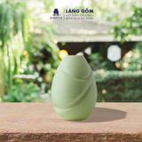  Bình hoa men ngọc dáng lượn sóng 