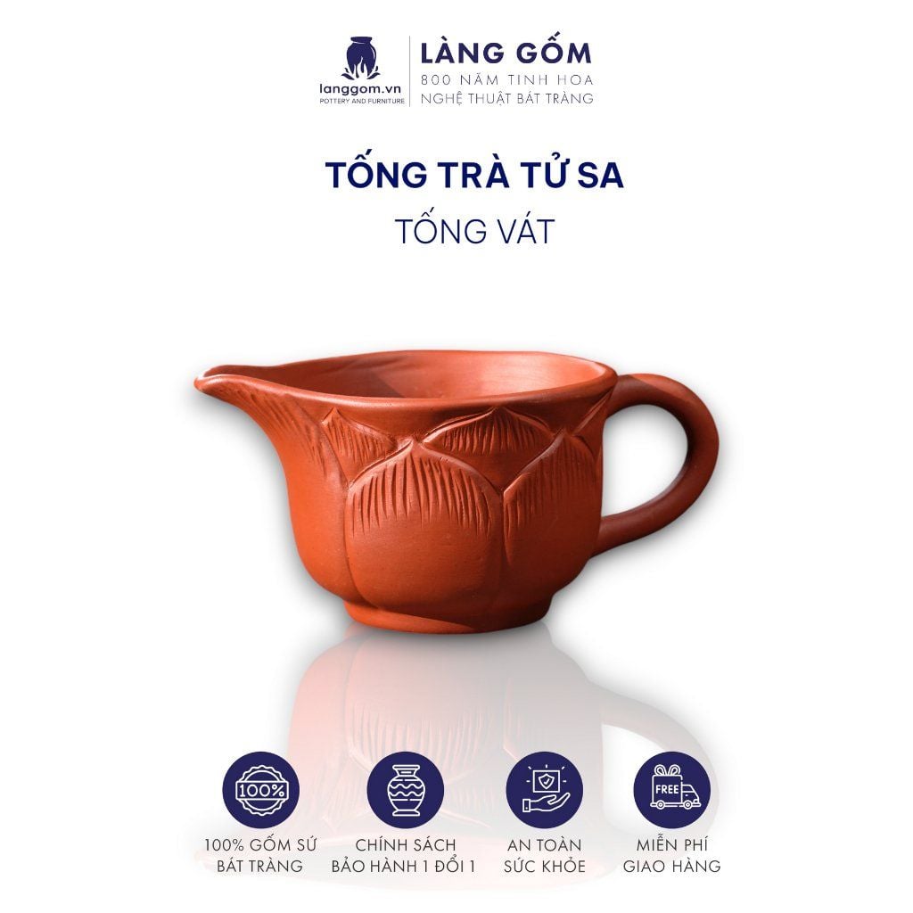  Chén tống trà đất nung (TH) 