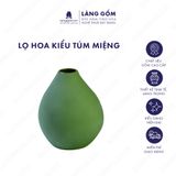  Bình hoa men mát dáng miệng túm 