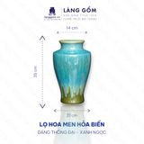  Bình hoa men hỏa biến dáng thống đại (TH) 